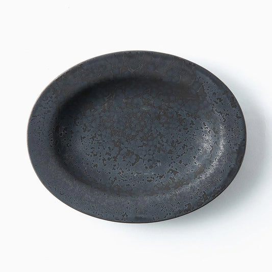 ONE KILN × Pebble Pebble Oval Plate/L